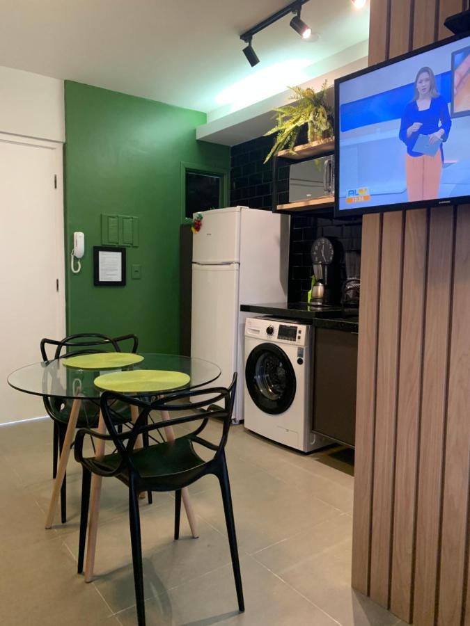 Apartamento Studio Na Beira Mar De Pajucara - Todo Reformado Maceió Kültér fotó